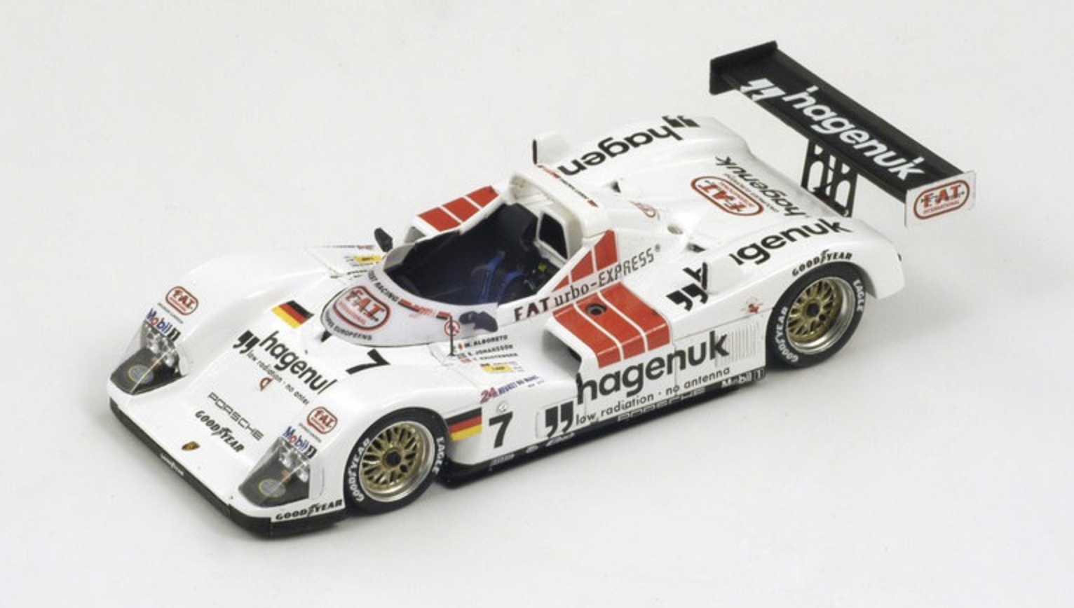 PORSCHE T.W.R WSC N°7 LM 1997 SPARK 1/43°