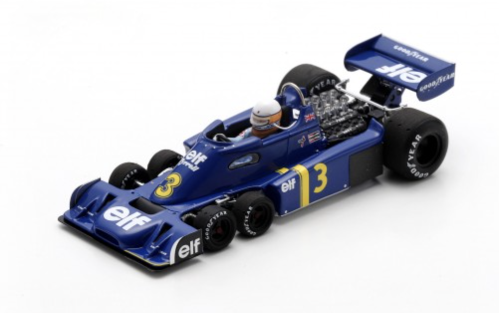TYRRELL P34 Nº3 5eme GP Pays-Bas 1976 Jody Scheckter SPARK 1/43