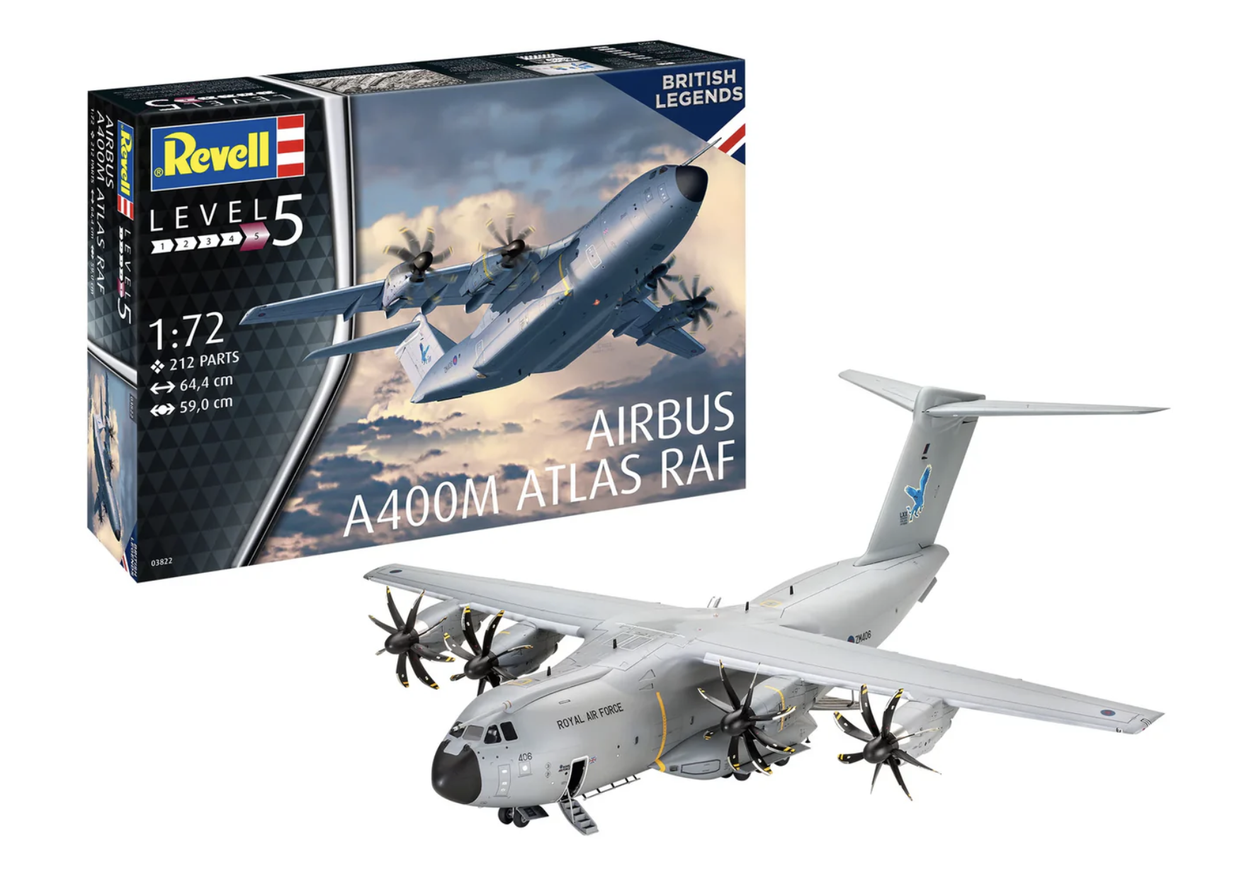 Airbus A400M Atlas "RAF" REVELL 1/72