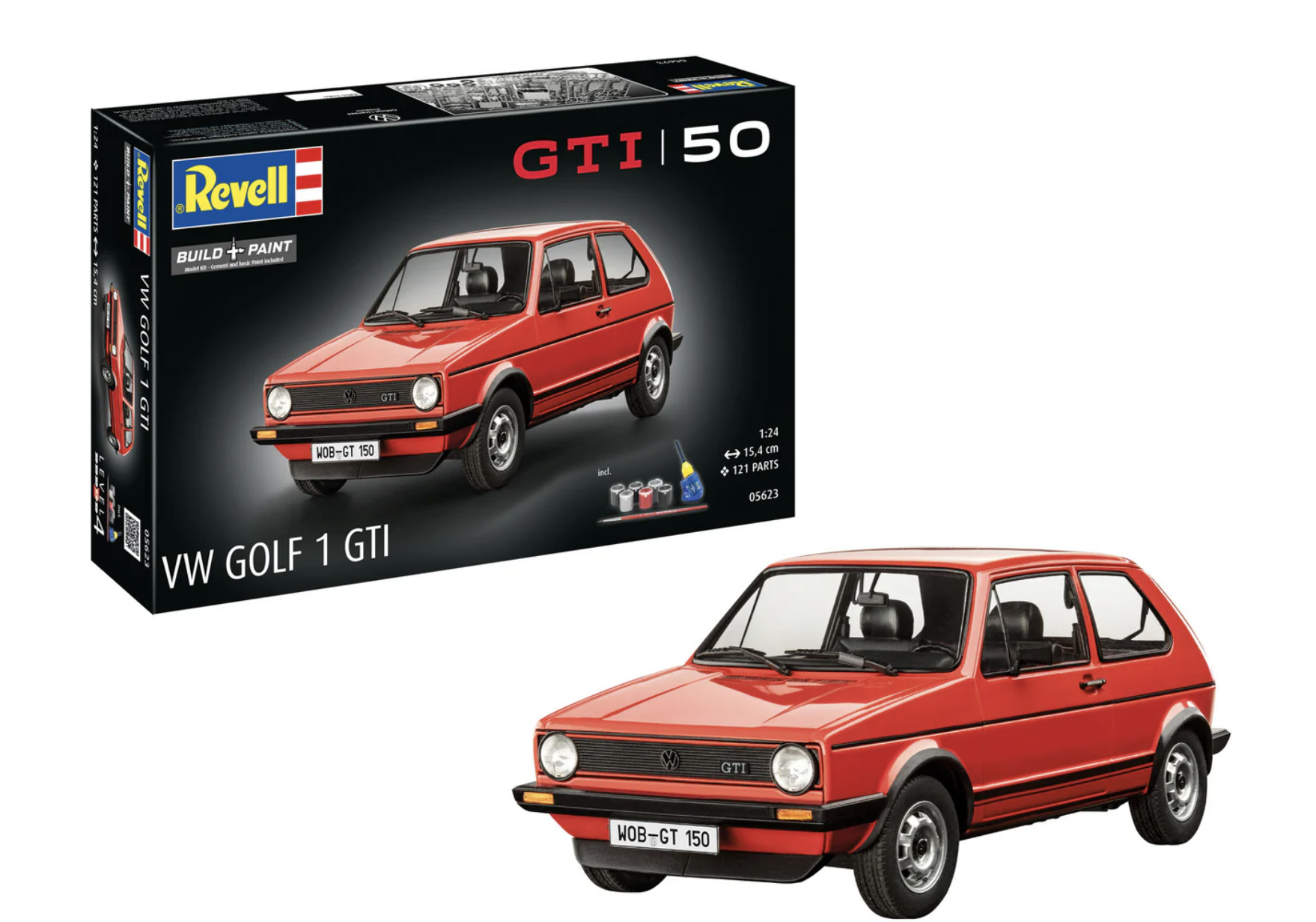 Gift set "50 years of VW Golf 1 GTi" REVELL 1/24