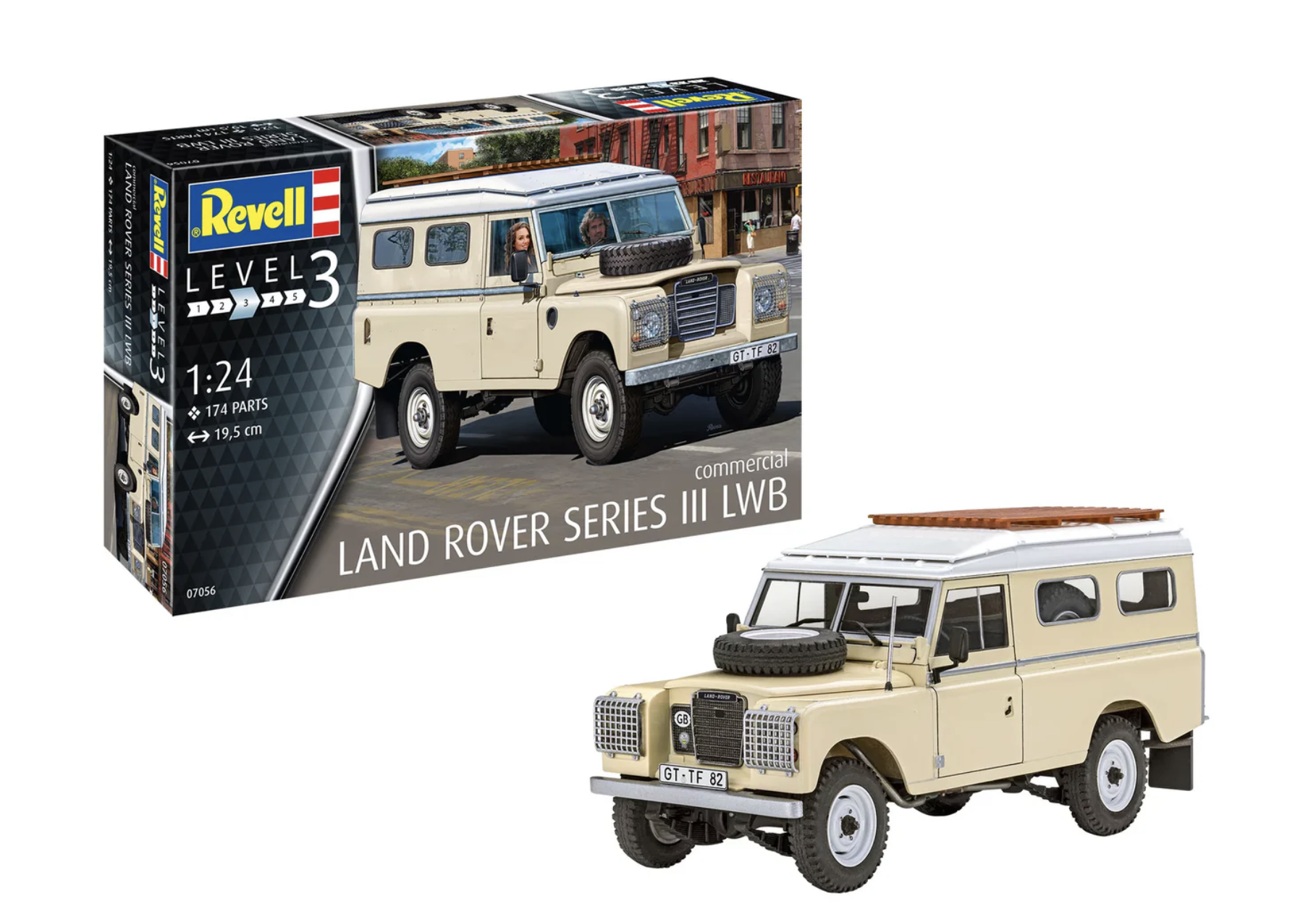 Land Rover Series III LWB (commercial) REVELL 1/24