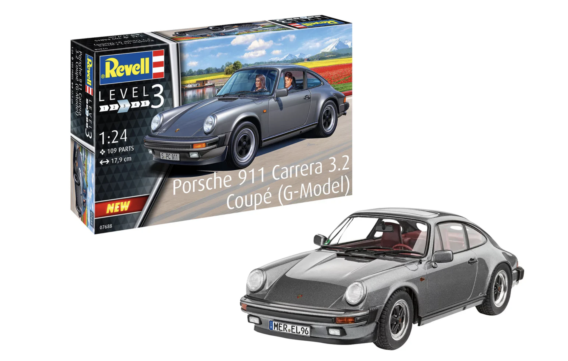 Porsche 911 Carrera 3.2 Coupé (G-Model) REVELL 1/24