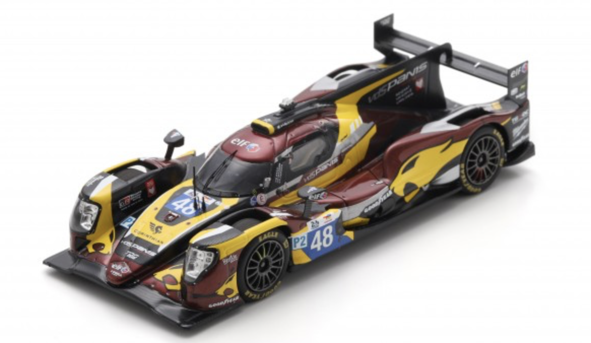 ORECA 07 - Gibson N°48 VDS PANIS RACING 2ème LMP2 Class 24H Le Mans 2025 O. Gray - E. Masson - F. Perera SPARK 1/43