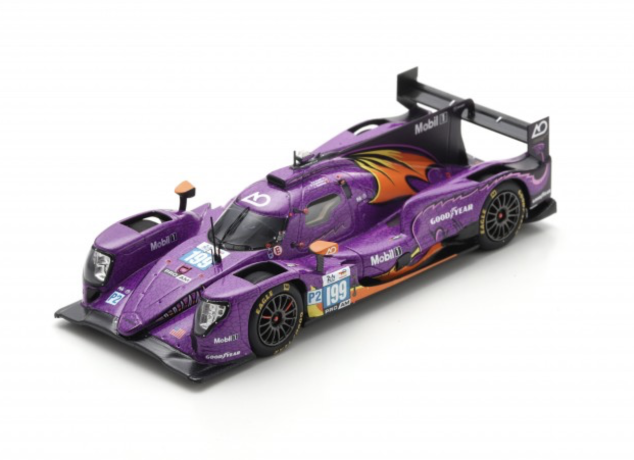 ORECA 07 - Gibson N°199 AO BY TF 3ème LMP2 class 24H Le Mans 2025 PJ. Hyett - D. Camron - L. Deletraz SPARK 1/64