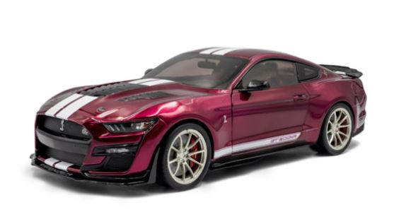 Shelby Mustang GT500KR PURPLE METALLIC 2023 Solido 1/18