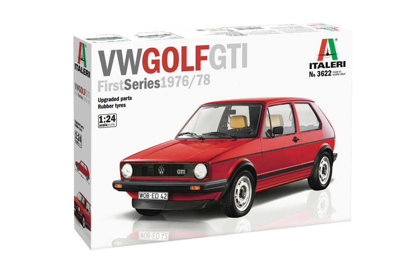 VW GOLF GTI FIRST SERIES 1976/78 N°3622 ITALERI 1/24°