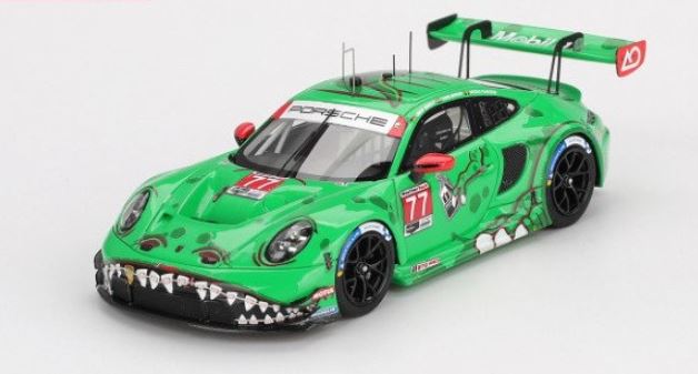 PORSCHE 911 GT3 R (992) N°77 AO Racing 2025 Vainqueur de classe IMSA 12H Sebring 2025 TRUESCALE 1/43