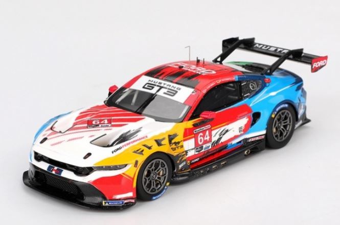 TRUESCALE TSM430823 FORD Mustang GT3 N°64 Ford Multimatic Motorsports IMSA Laguna Seca 2024 M. Rockenfeller – H.Tincknell 1/43