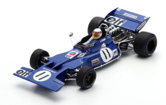 TYRRELL 003 N°11 Vainqueur GP Monaco 1971 Jackie Stewart SPARK 1/18