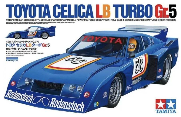 Toyota Celica LB Turbo Gr.5 Tamiya 1/24