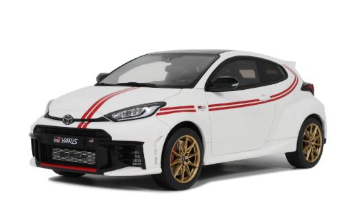 Toyota GR Yaris TGR Italy Limited Edition Pure White 2024 OttOmobile 1/18