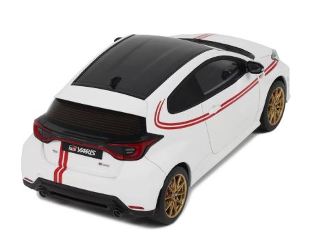 Toyota GR Yaris TGR Italy Limited Edition Pure White 2024 OttOmobile 1/18