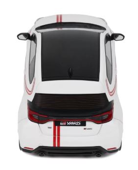 Toyota GR Yaris TGR Italy Limited Edition Pure White 2024 OttOmobile 1/18