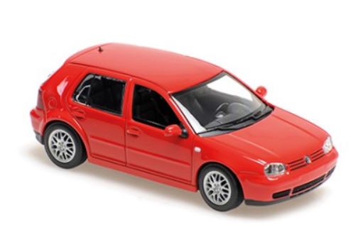 Volkswagen Golf 4 1999 Red Maxichamps 1/43