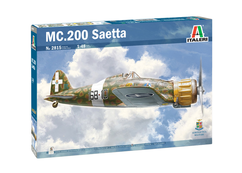 MACCHI MC.200 SAETTA N°2815 ITALERI 1/48