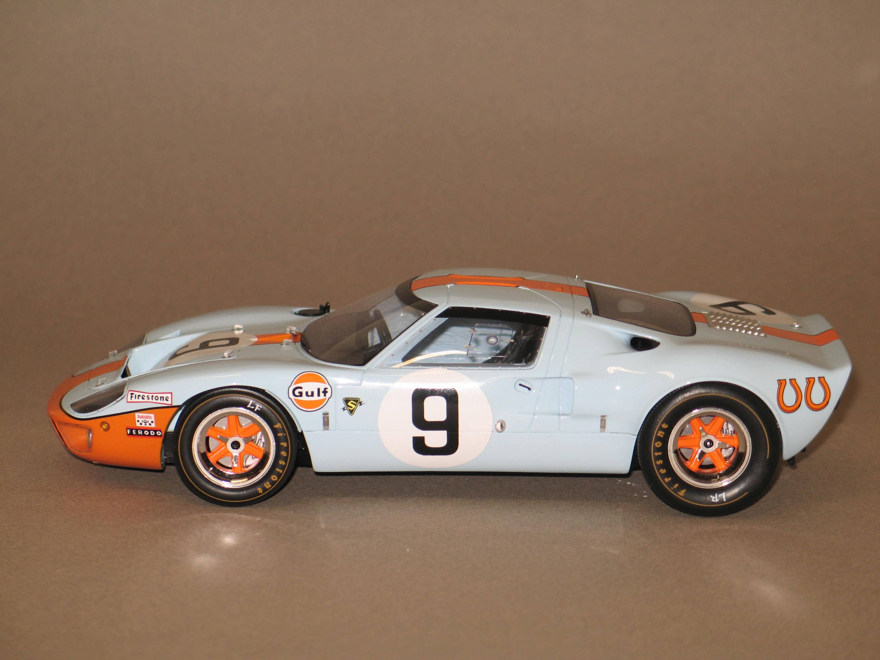 Ford GT40 4.9L V8, 24h Le Mans 1968, L.Bianchi/P.Rodrigue, no.9