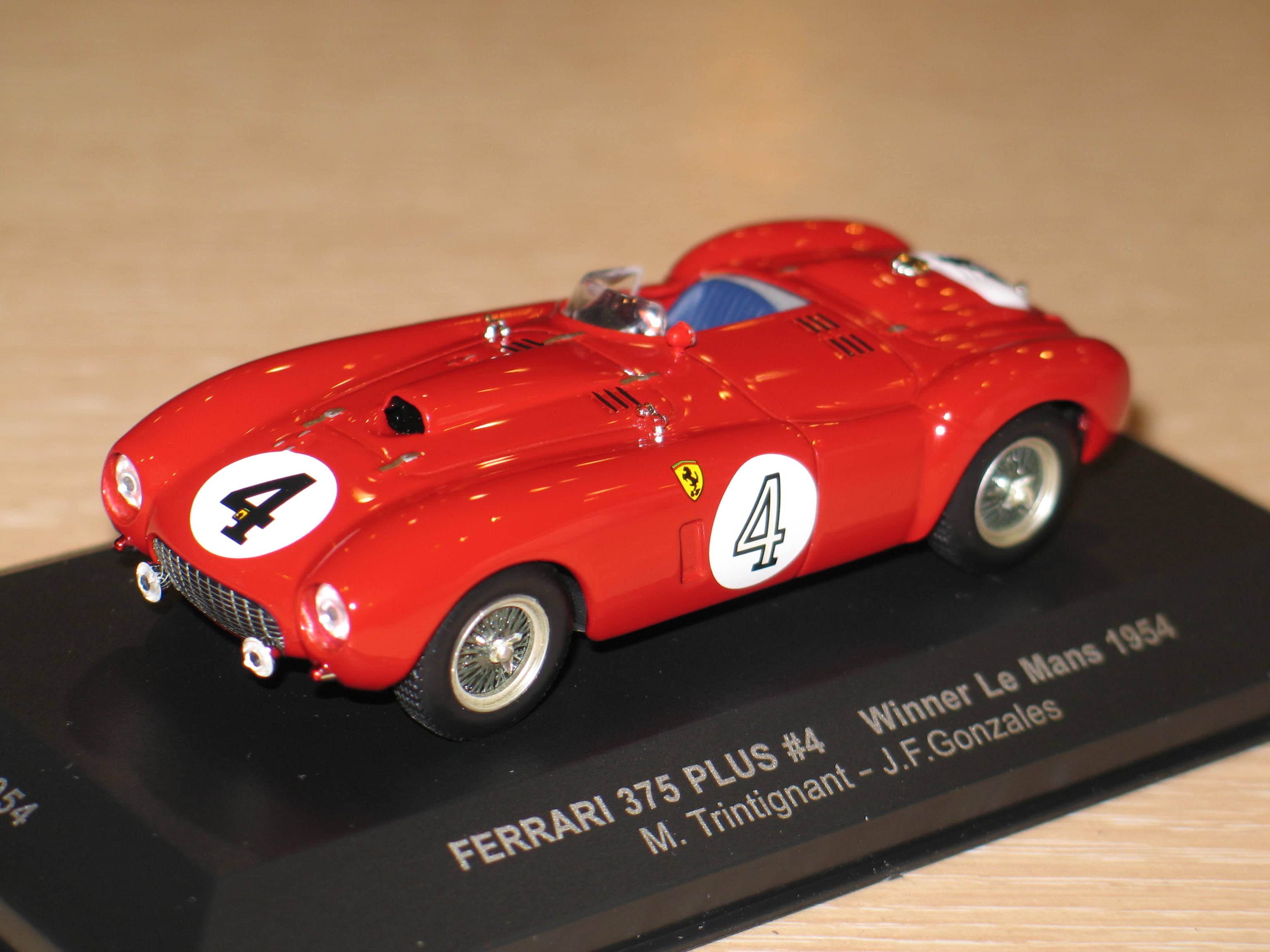 FERRARI 375 PLUS LM 1954 IXO 1/43°