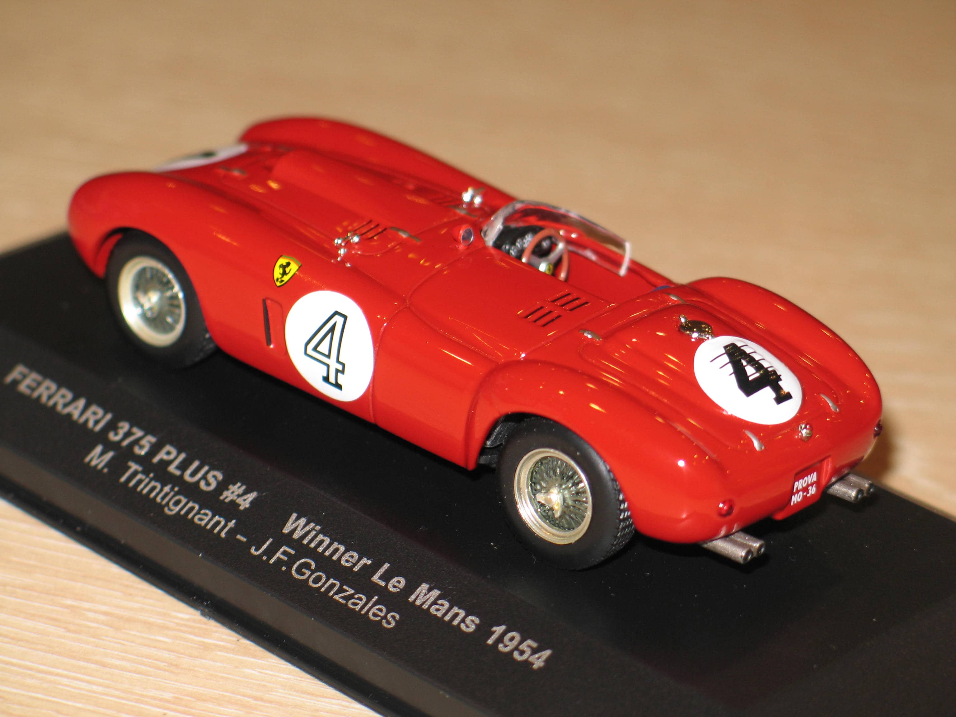 FERRARI 375 PLUS LM 1954 IXO 1/43°