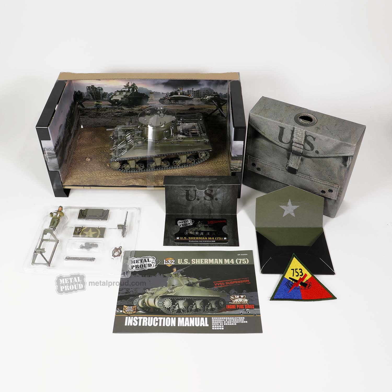 CHAR U.S. SHERMAN M4 (75)