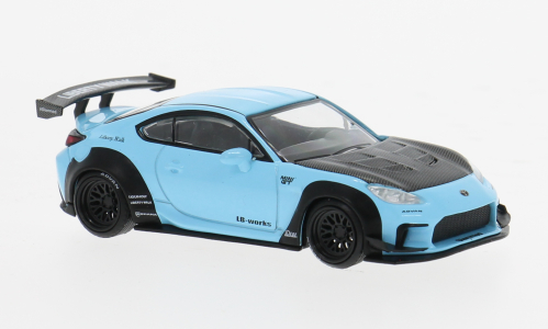Toyota GR86 LB Nation Baby Blue Mini GT 1/64°