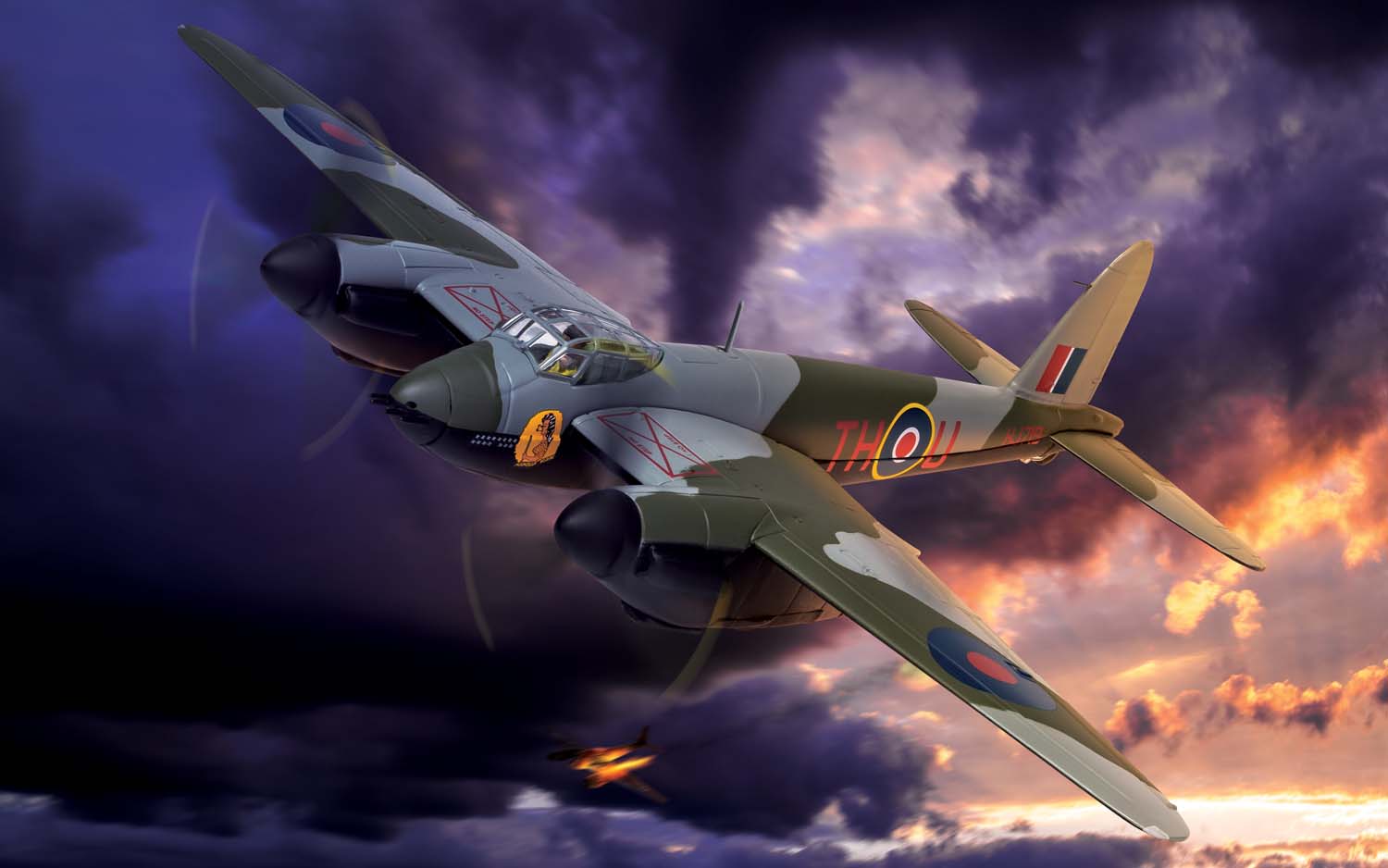 DE HAVILLAND MOSQUITO FB.VI CORGI 1/72°