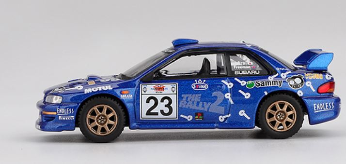 Subaru Impreza WRC99 #23 2000 Acropolis Rally MiniGT 1/64