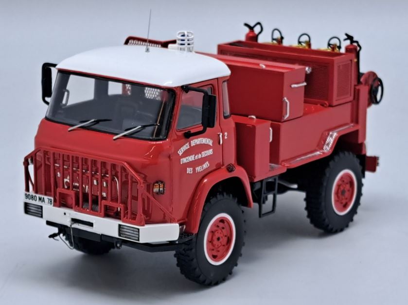 SAVIEM SP5 CAMIVA CCF SDIS 78 1970 ALERTE 1/43