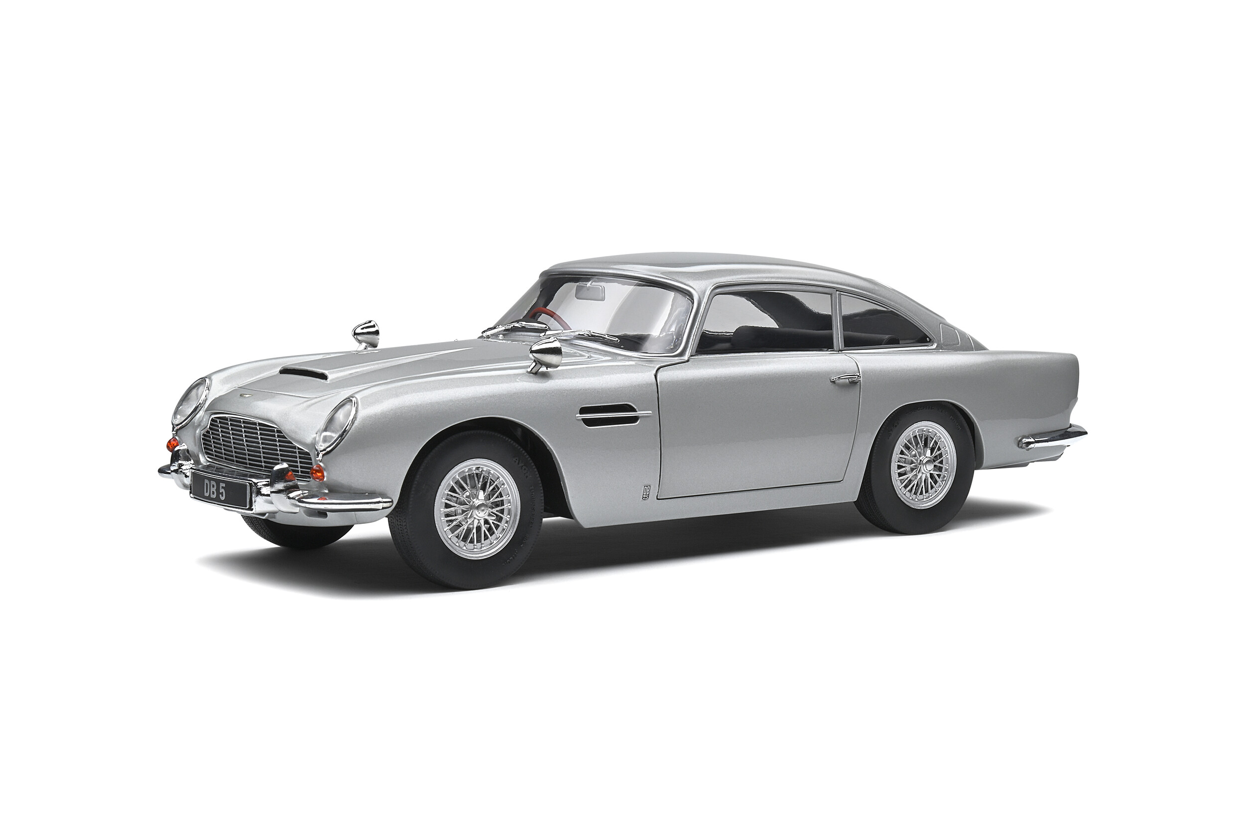 ASTON MARTIN DB5 SILVER 1964 SOLIDO 1/18°