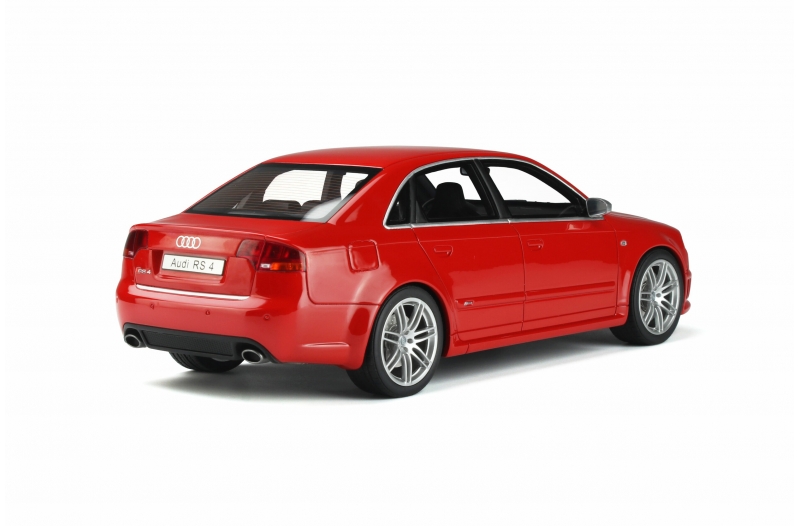 AUDI RS4 B7 ROUGE OTTO MOBILE 1/18°