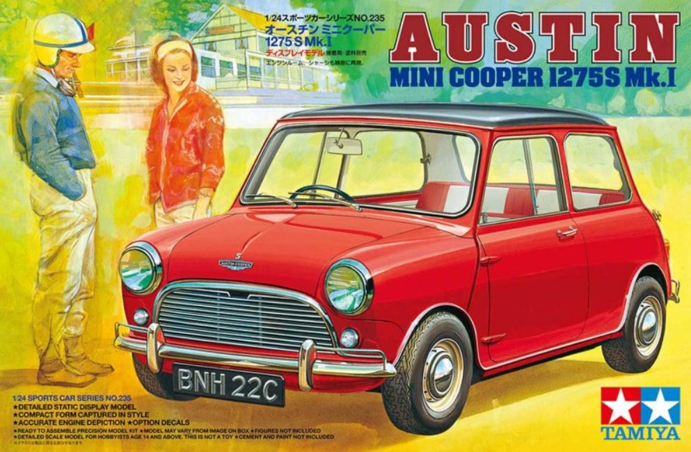 Austin Mini Cooper 1275S Mk.I TAMIYA 1/24