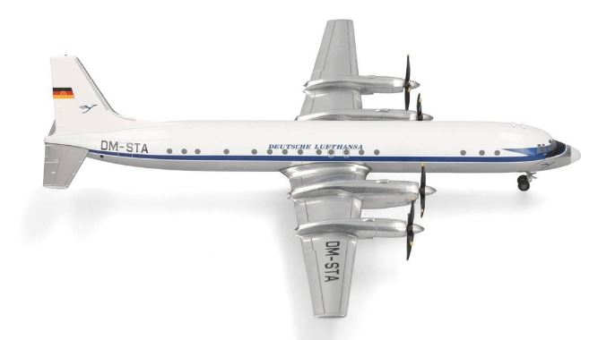 Herpa Wings Deutsche Lufthansa Ilyushin IL-18 DM-STA  - HERPA 1/200