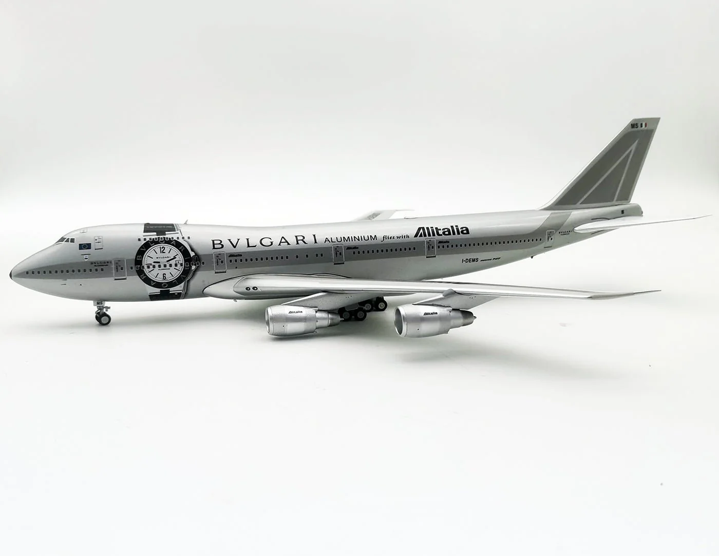 Boeing 747-200 Alitalia "Bulgari" Herpa 1/500°