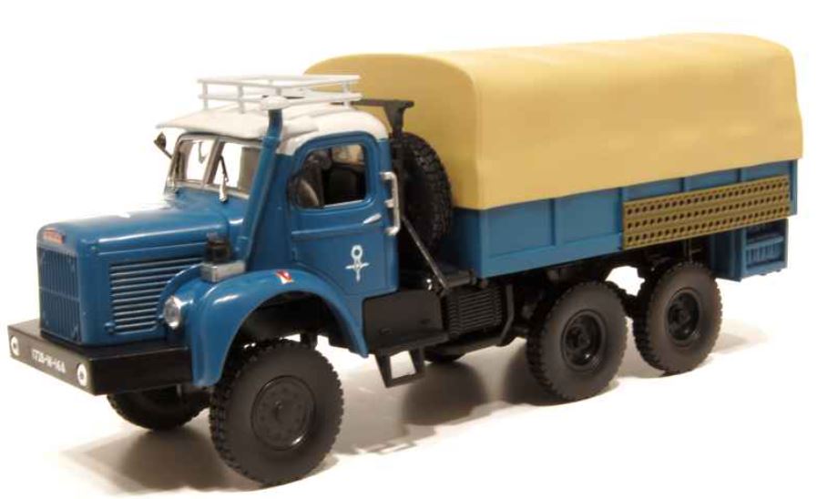 Berliet GBC 8 6x6 Gazelle 1959 BLEU NOREV 1/43