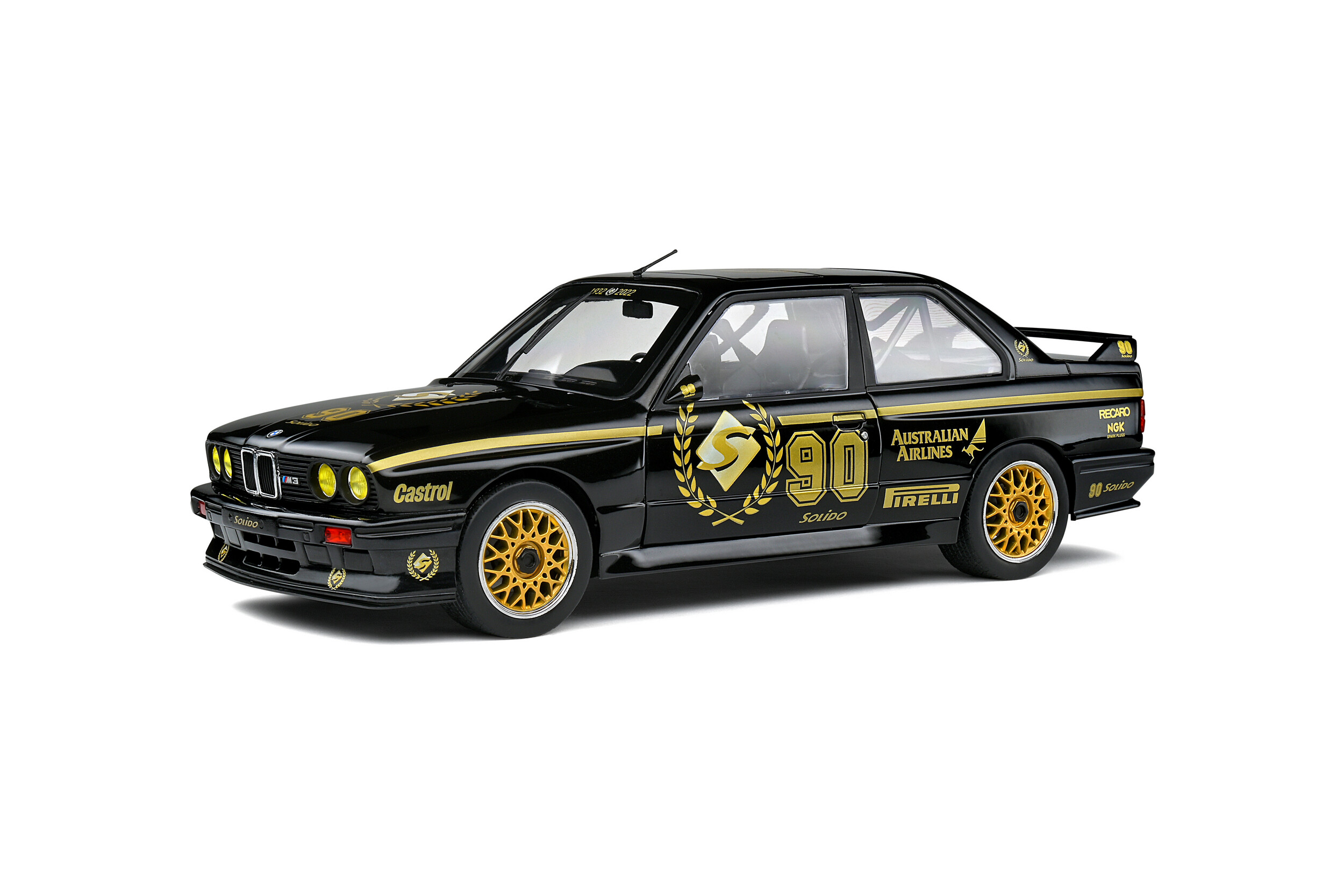 BMW M3 E30 SOLIDO 90 TH ANNIVERSARY 2022 SOLIDO 1/18°