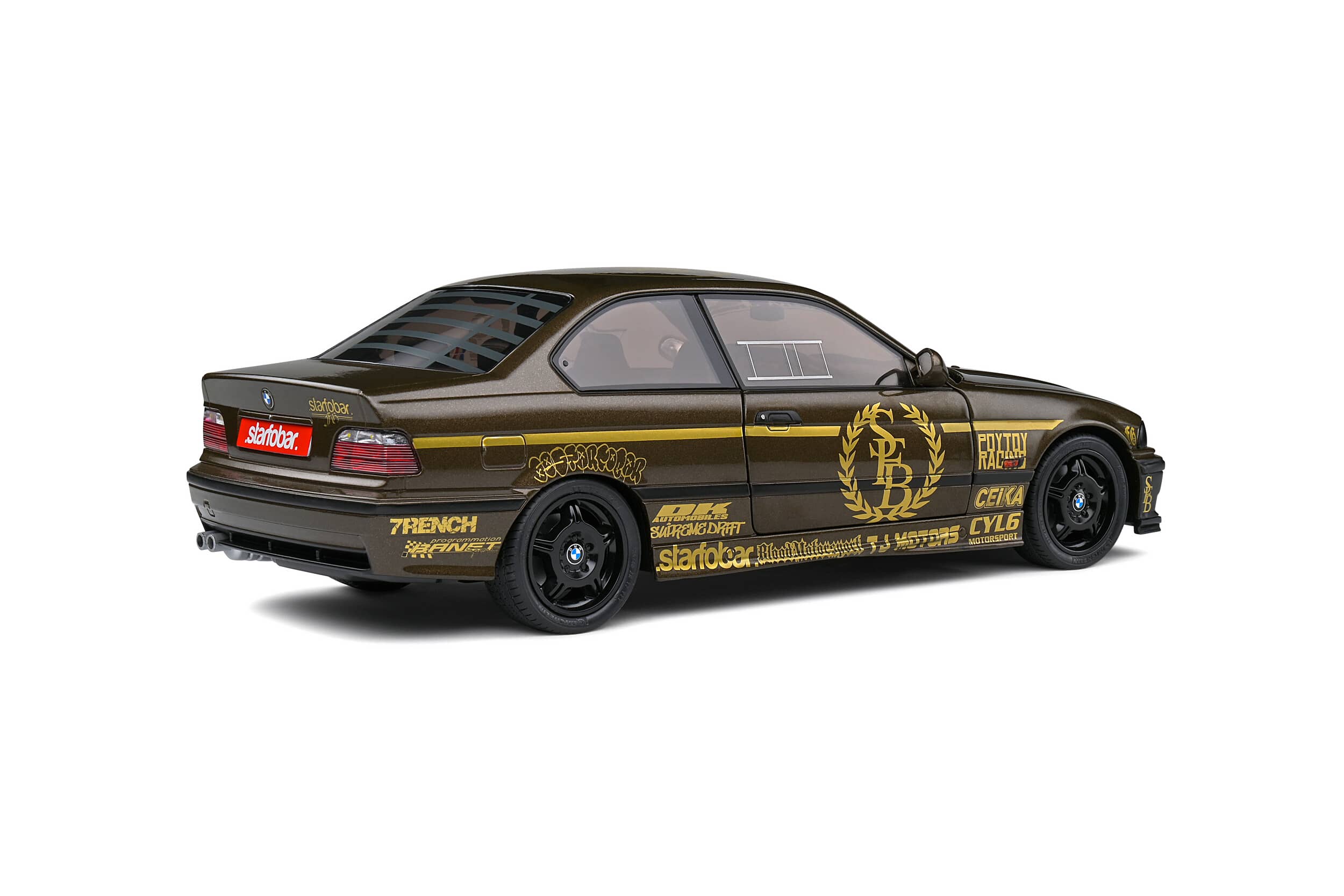 BMW E36 COUPE M3 STARFOBAR 2022 SOLIDO 1/18°