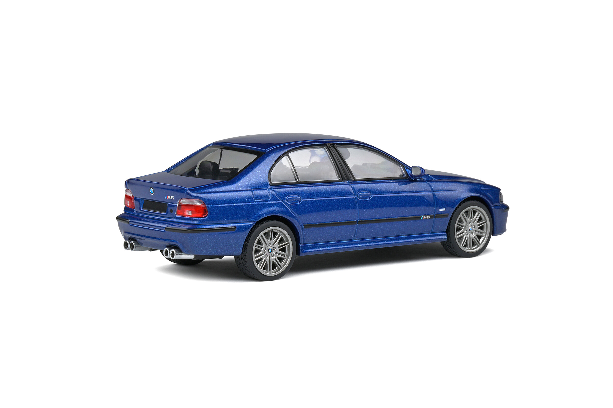 BMW E39 M5 BLEU MARINE 2003 SOLIDO 1/43°