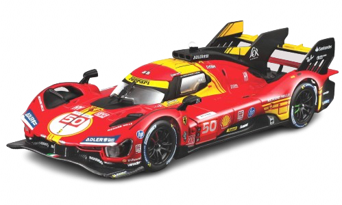 Ferrari 499P Burago 24h Le Mans 2024 1/43°