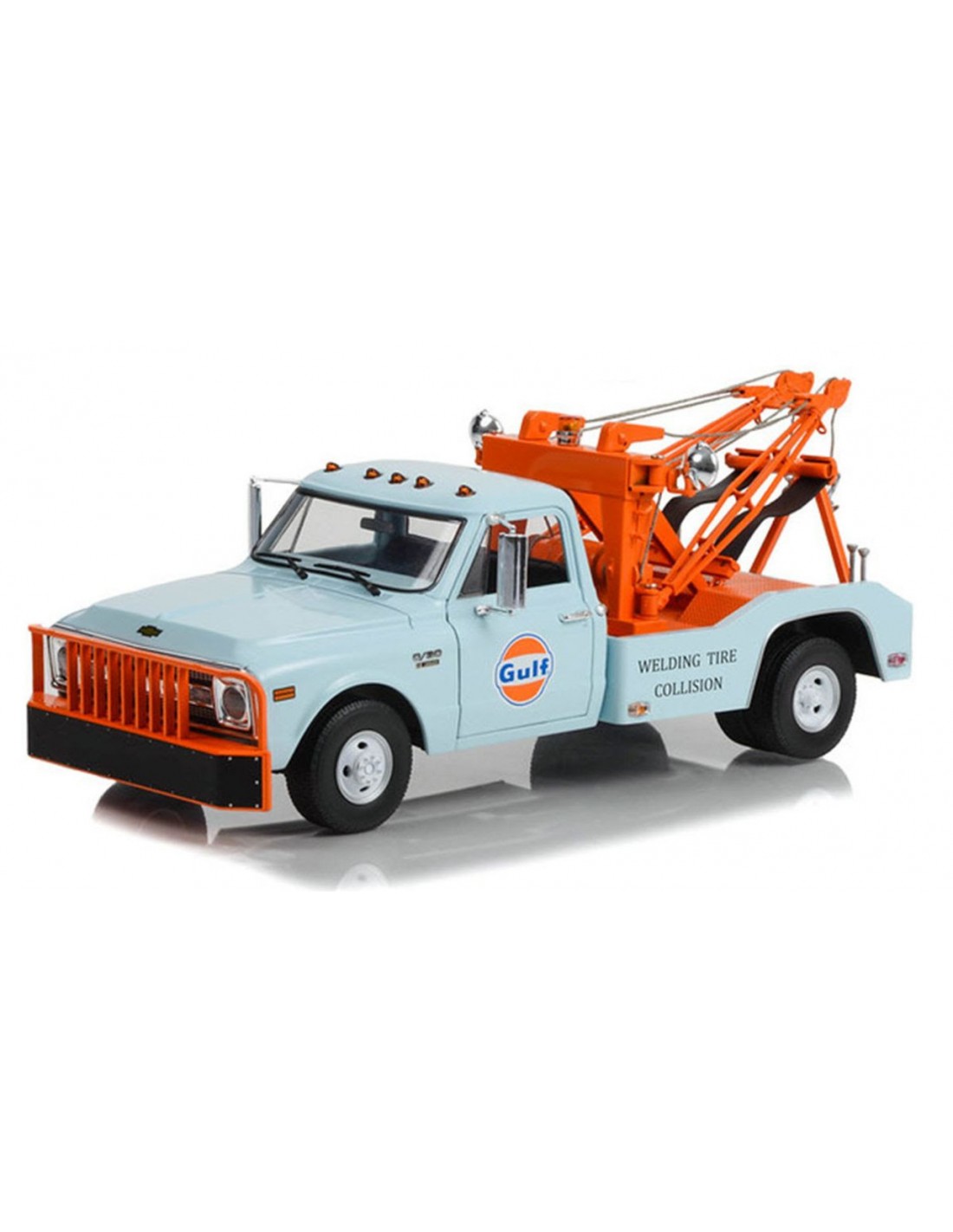 CHEVROLET C-30 DUALLY WRECKER GULF 1969 1/18°