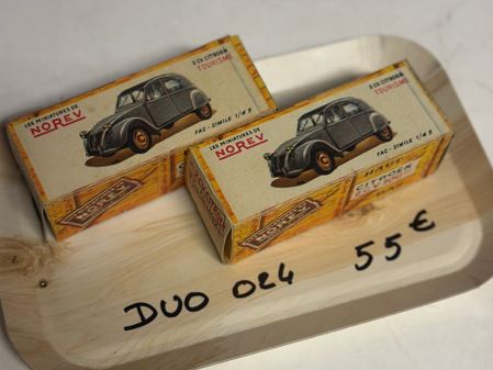 Duo Citroën Norev 1/43