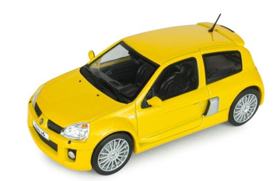 Renault Clio V6 Ph.2 – Jaune Sirius – 2003 SOLIDO 1/43