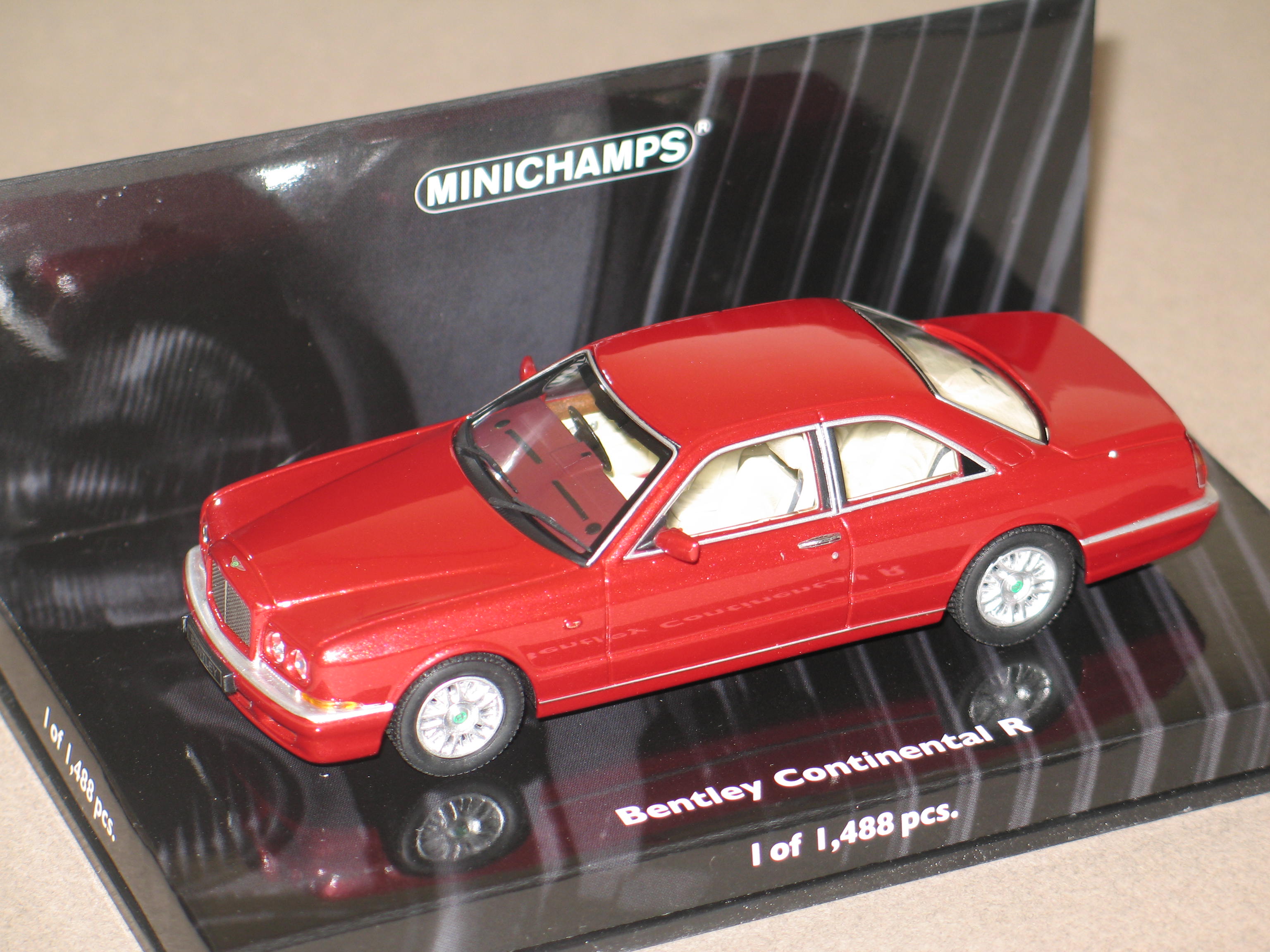 BENTLEY CONTINENTAL R 1996 MINICHAMPS 1/43°