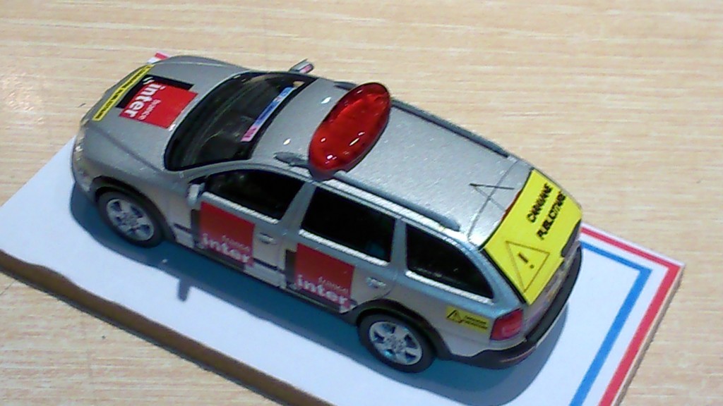 SKODA OCTAVIA SCOUT CARAVANE PUBLICITAIRE TDF 2007