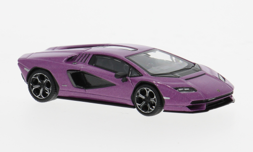 Lamborghini Countach LPI 800-4 Viola 30th Mini GT 1/64°
