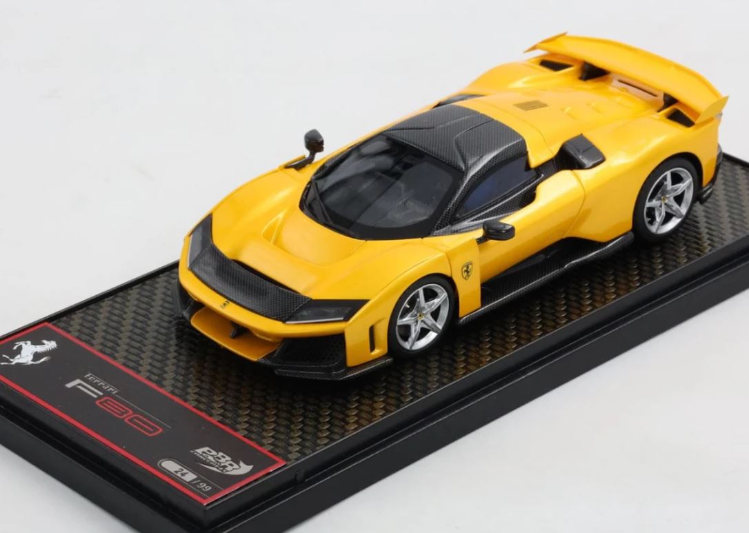Ferrari F80 Giallo Tristrato BBR 1/43