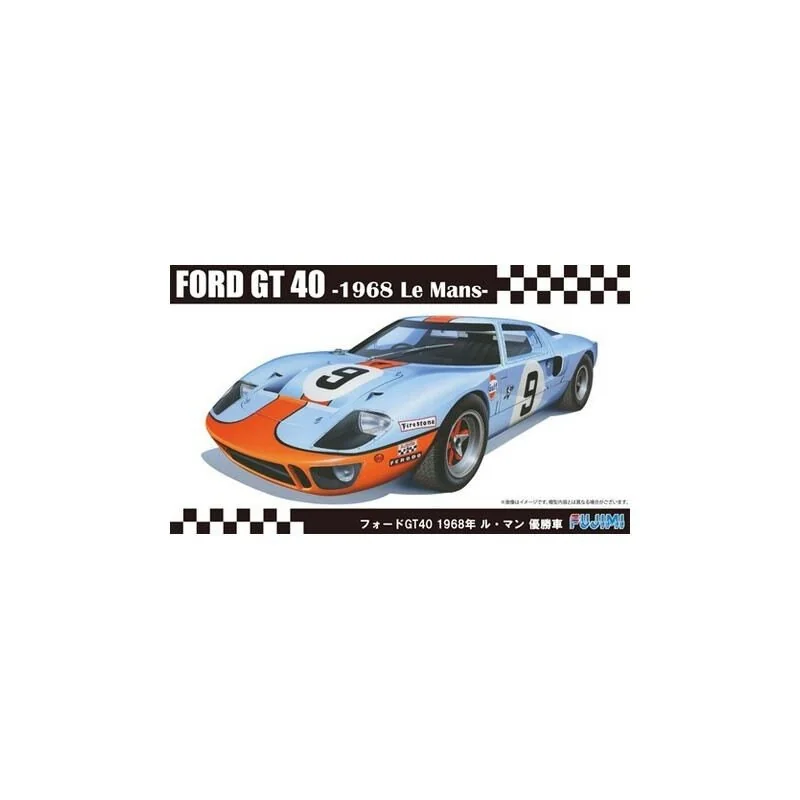 Ford GT40 1968 Le Mans 1/24° Fujimi