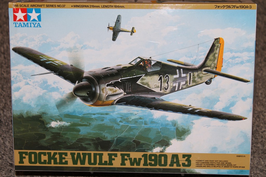 FOCKE WULF FW190A3 1940 TAMIYA 1/48°