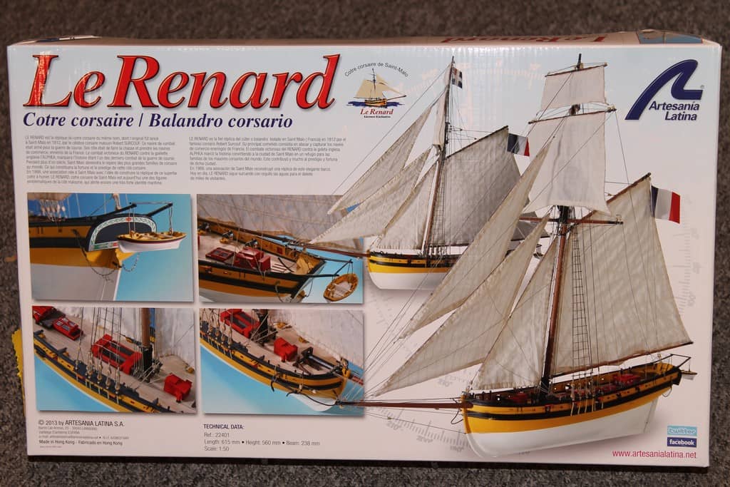 LE RENARD 1812 ARTESANIA LATINA 1/50°