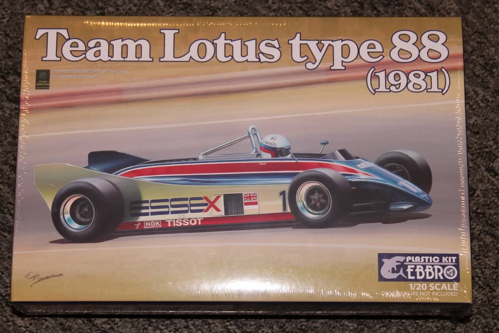 Ebbro F1 Lotus 88B 1981 1/20 EBR010