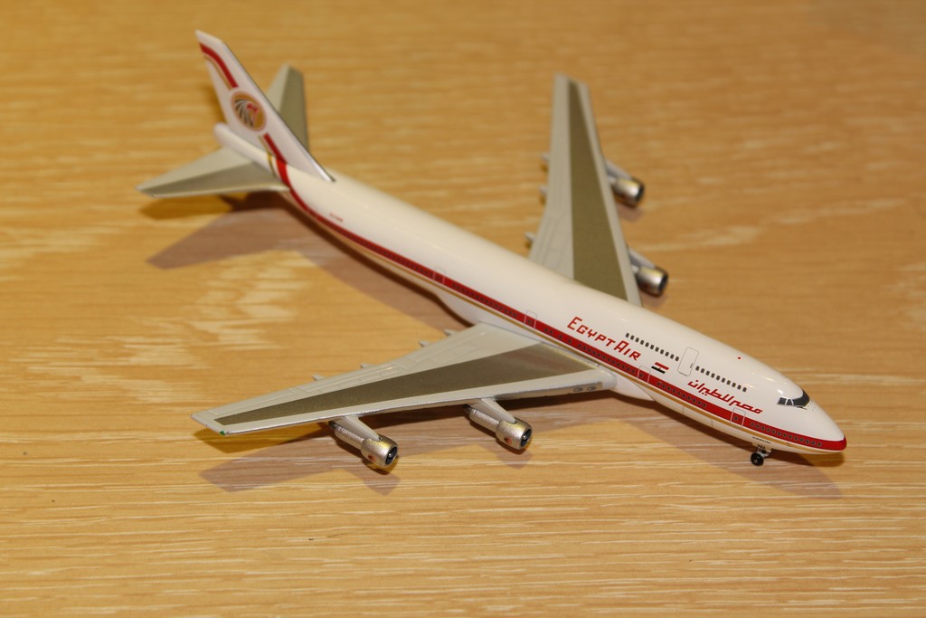 BOEING 747-300M EGYPTAIR HERPA 1/500°