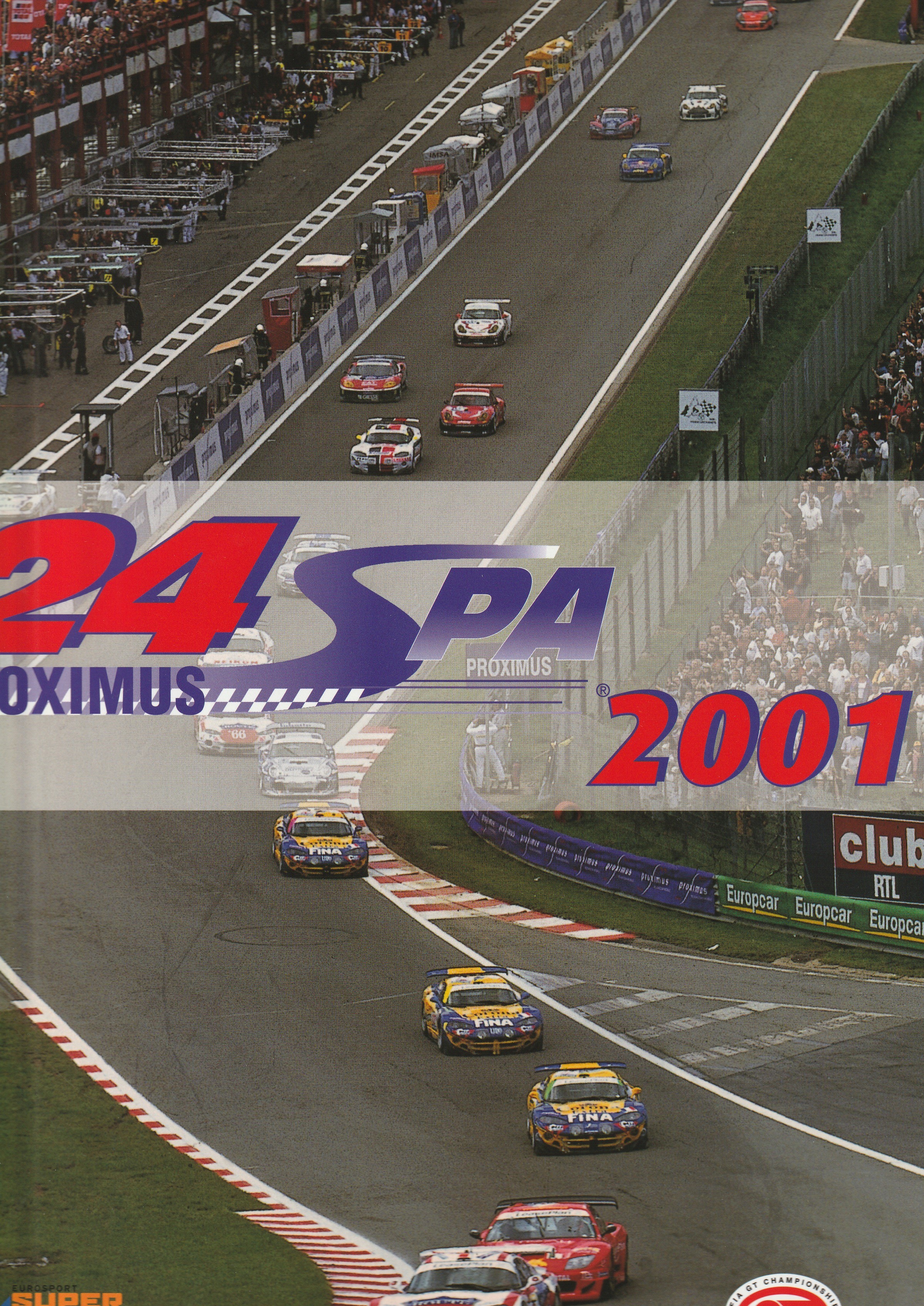 PROXIMUS 24 HEURES DE SPA 2001